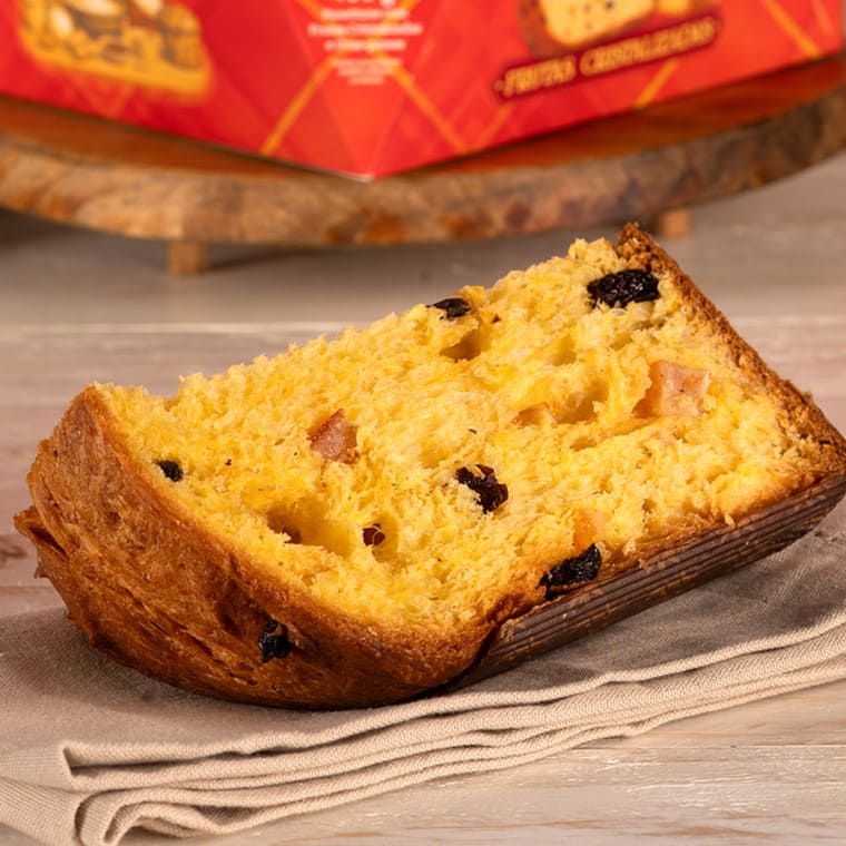 Panettone frutas cristalizadas 400g