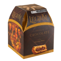 Panettone recheado com chocolate
