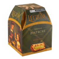 Panettone recheado com pistache